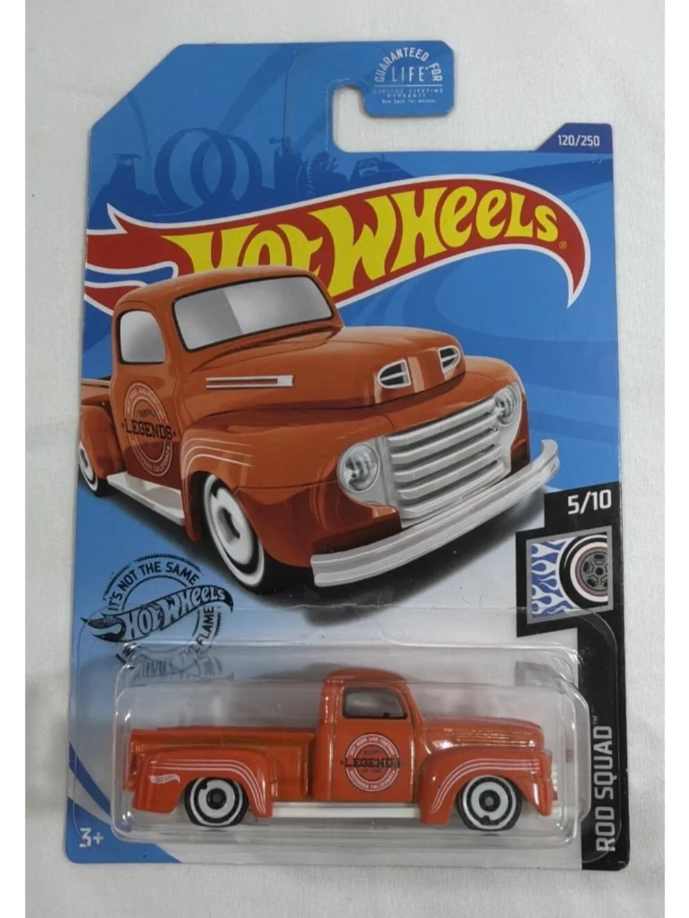 Hot Wheels Rod Squad Orange '49 Ford F1 - 1:64 Diecast Car N19